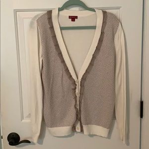 Cream/tan cardigan